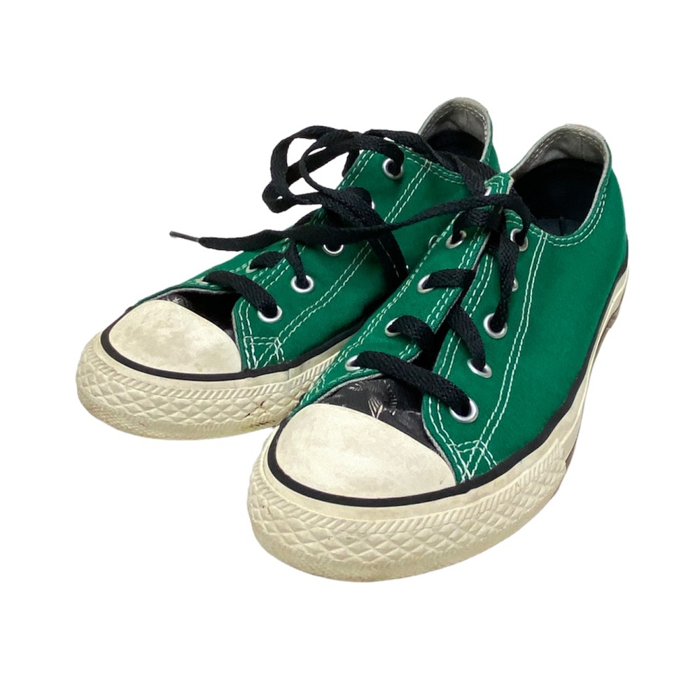 Converse Green Canvas Sneakers